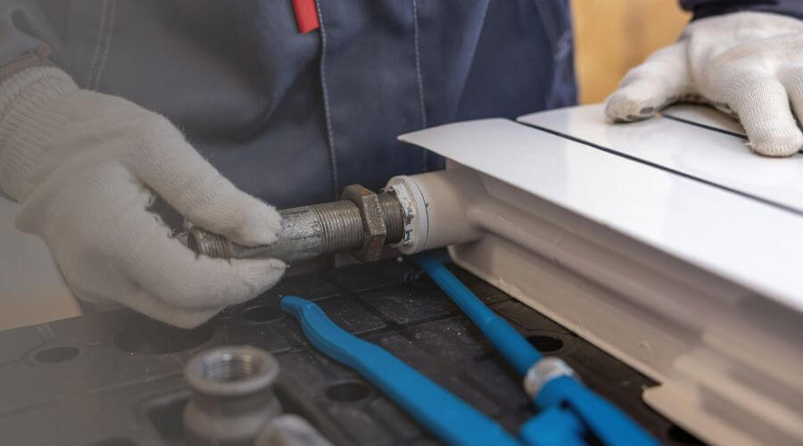 Gas Line Leak Repair in Upland, NE